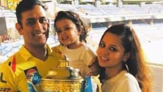 Ziva wanted to run freely at Wankhede, discloses MS Dhoni after CSK’s third IPL win